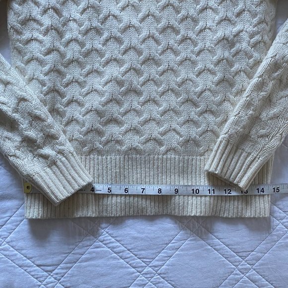 J.Crew Ivory Wool/Angora Blend Sweater - Picture 9 of 13